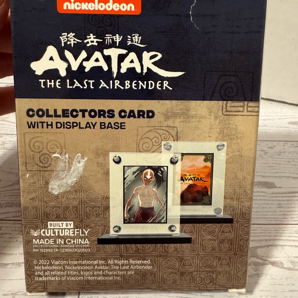 Nickelodeon Avatar: The Last Airbender Collectors Card Display Pack - Navy & Tan - Picture 2 of 7
